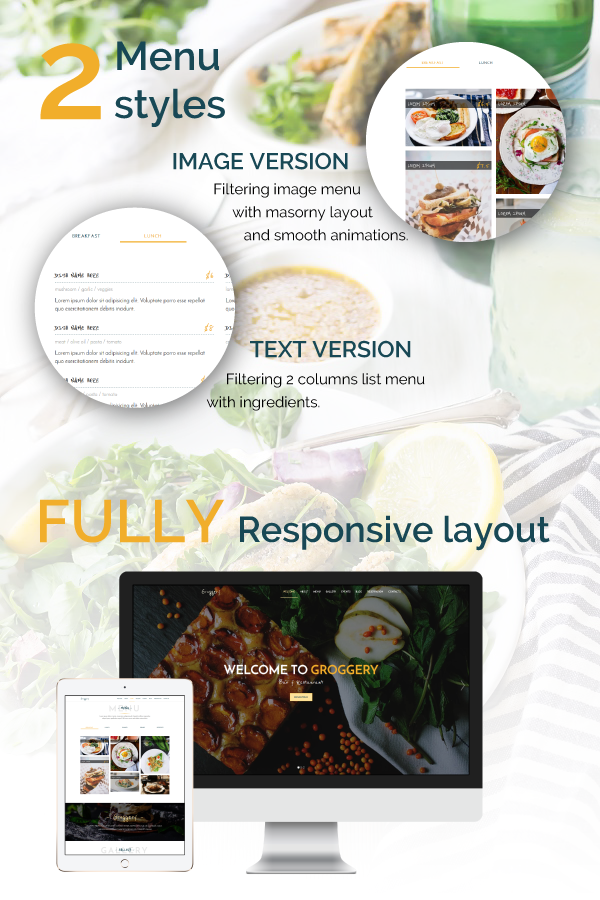 Groggery - Responsive Bar Restaurant & Cafe Template - 5