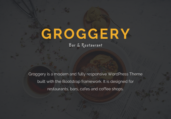 Groggery - Responsive Bar, Restaurant and Cafe WordPress Theme - 2