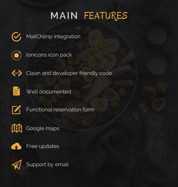 Groggery - Responsive Bar Restaurant & Cafe Template - 6