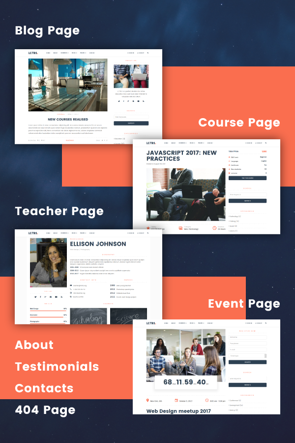 LCTRS - Education & Online Courses Responsive HTML Template - 3